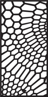 Alumínium dekor méhsejt